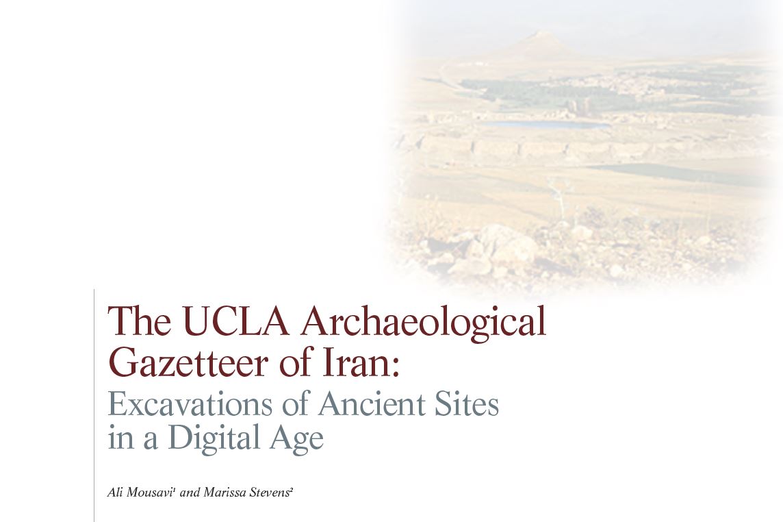 The UCLA Archaeological Gazetteer of Iran Featured in Backdirt 2021
