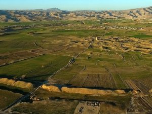 <p>Fig. 1. The aerial view of Shahr-e Gūr (image: S.H. Rashedi, ©ICHHTO)</p>
