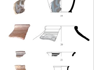 <p>Fig. 10. Pottery from Barzqawāleh 1 (photo: Sh. Hourshid)</p>
