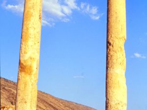 <p>Fig. 3. The commemorative columns in 1998 (photo: A. Mousavi)</p>
