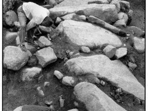 <p>Fig. 2. The excavation of Grave 1, view from the east (after Khalatbari, <em>Archaeological Investigations in Talesh, Gilan</em>, p. 36, fig. 5)</p>
