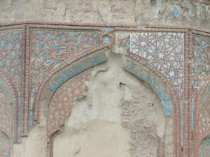 <p>Fig. 6. Tile analysis of the upper spandrels of the Gonbad-e Kabūd’s niches, based on Wilber, “The Development of Mosaic Faience,” p. 39, fig. 17.</p>