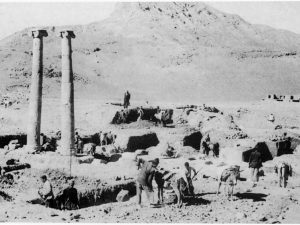 <p>Fig. 11. Hakemi’s excavation of the main building and its walls in 1955 (Hakemi, “The Excavation of Khurha,” <em>East and West</em> 40/1, 1990, p. 31, fig. 19)</p>
