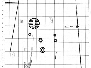<p>Fig. 1. The plan of the excavated remains of the Maragha Observatory (after Varjavand, <em>Kavosh-e Rasadkhāneh-ye Marāgha)</em></p>
