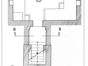 <p>Fig. 2. Tomb 1 (after Rahbar, “Ārāmgāh-e zirzamini-ye elymā’i dar Sāleh Dāvood,” p. 300, fig. 6).</p>
