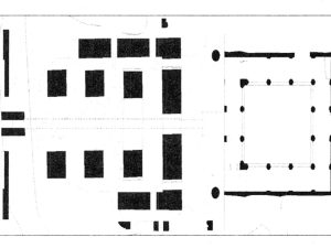 <p>Fig. 5. Plan of the vaulted hall and the semi-subterranean courtyard (redrawn after Meghdadian, “Mohavate-ye tārikhi-ye Tappeh Mil,” <em>Asar</em> Nos. 40-41, 2006, p. 262)</p>
