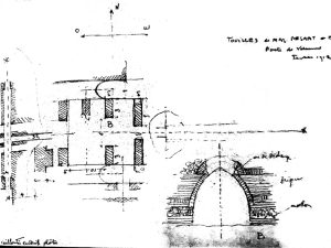 <p>Fig. 11. Tepe Mil. Henry Viollet’s sketch plan of the remains in 1912 (after Fromanger, <em>Le Fonds Henry Viollet (1880-1955): documents d’archives et photographies</em>, vol. 1, p. 248)</p>
