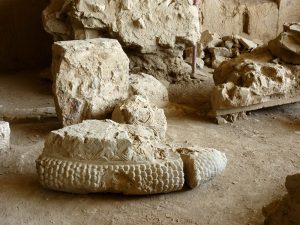 <p>Fig. 17. Tepe Mil stucco fragments (photo: DI Darius Foroutan)</p>
