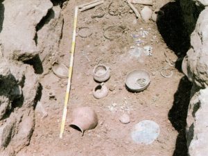 <p>Fig. 1. Tomb 12 at Mariyān (after Khalatbari, <em>Archaeological Excavations in Ancient Sites of Talesh. Mariyān and Tandevin</em>, p. 90, fig. 23)</p>
