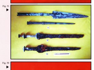 <p>Fig. 3. Weapons from the burials at Toul (after Khalatbari, <em>Archaeological Investigations in Talesh, Gilan</em>, p. 83)</p>
