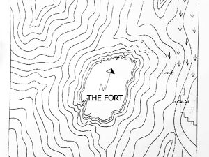 <p>Fig. 3. The unscaled sketch plan of the fort (after Omrani and Rahmatpour, <em>Qal’ehā va esthehkāmāt-e Azarbaijān,</em> p. 78, fig. 32)</p>
