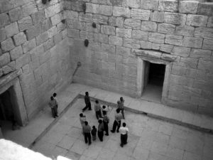 <p>Fig. 8. The semi-underground Temple of Anahita in 1998 (photo: A. Mousavi)</p>
